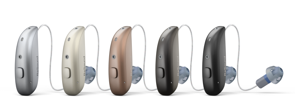 ReSound Savi miniRIE Rechargeable family line up